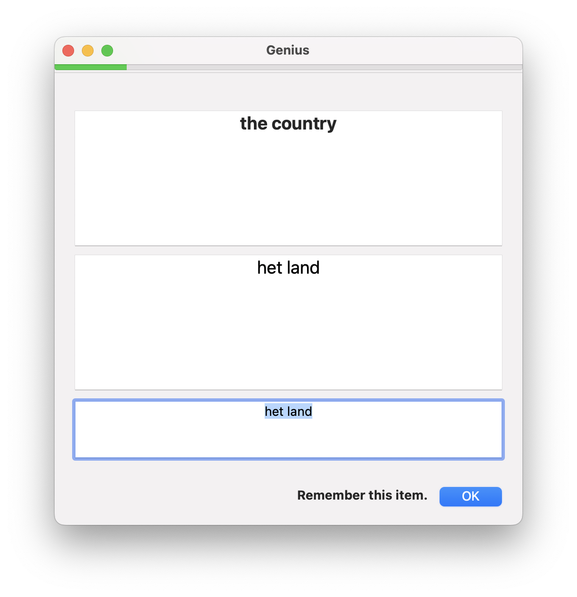 Genius Quiz